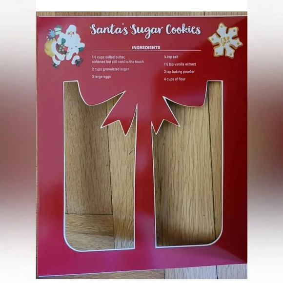 Christmas Holiday Cookie Storybook NIB Baking 12 Cutters Family Time - Picture 2 of 4